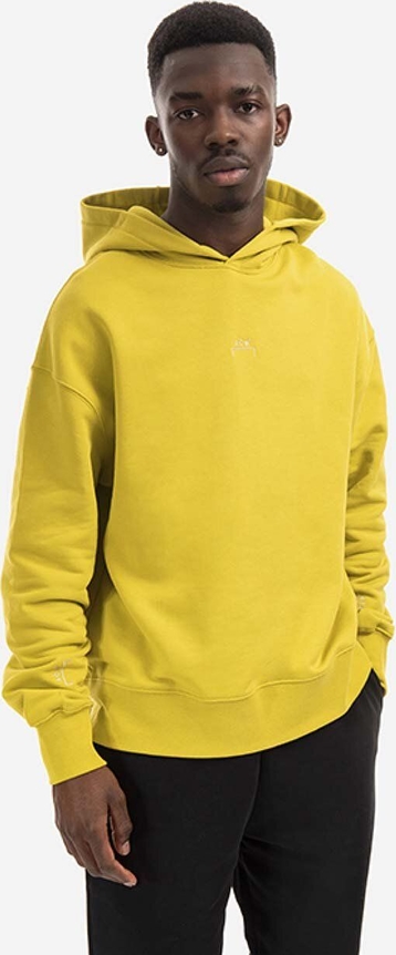 Żółta bluza A-cold-wall* w młodzieżowym stylu z bawełny