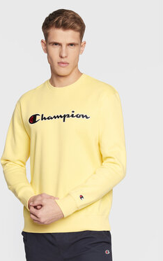 Żółta bluza Champion w sportowym stylu
