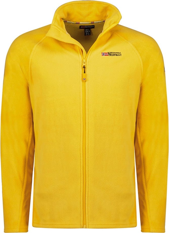 Żółta bluza Geographical Norway w sportowym stylu
