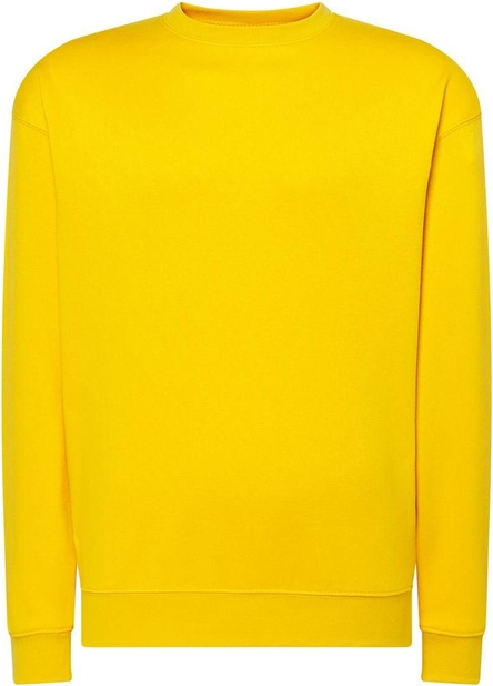 Żółta bluza JK Collection z dresówki w stylu casual