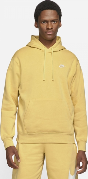 Żółta bluza Nike z polaru w sportowym stylu