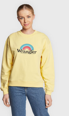 Żółta bluza Wrangler w stylu retro