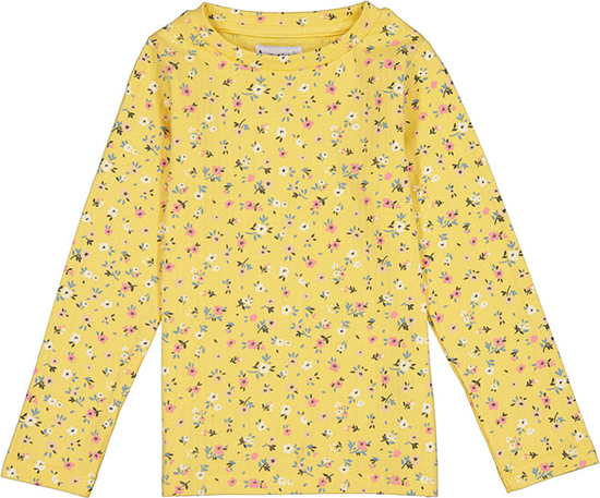 Żółta bluzka dziecięca Lamino dla dziewczynek