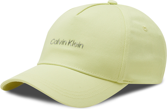 Żółta czapka Calvin Klein