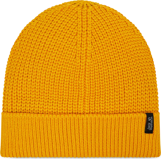 Żółta czapka Jack Wolfskin