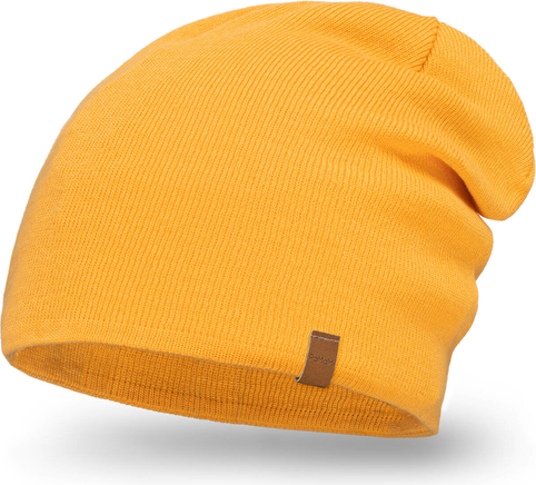 Żółta czapka PaMaMi