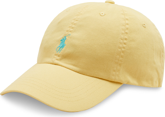 Żółta czapka POLO RALPH LAUREN