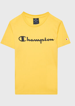 Żółta koszulka dziecięca Champion