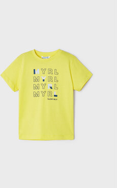 Żółta koszulka dziecięca Mayoral