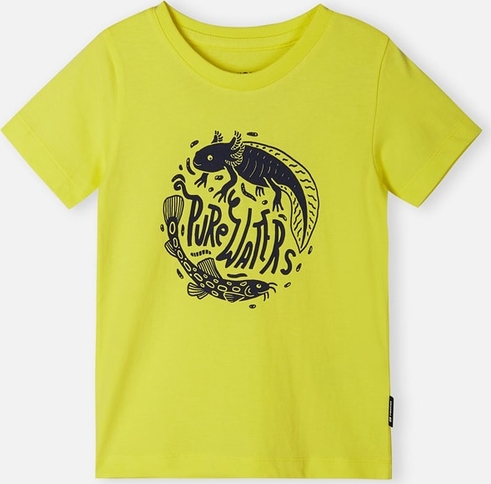 Żółta koszulka dziecięca Reima