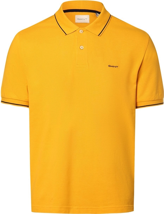 Żółta koszulka polo Gant