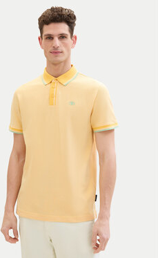 Żółta koszulka polo Tom Tailor w stylu casual