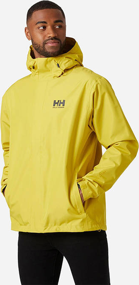 Żółta kurtka Helly Hansen krótka