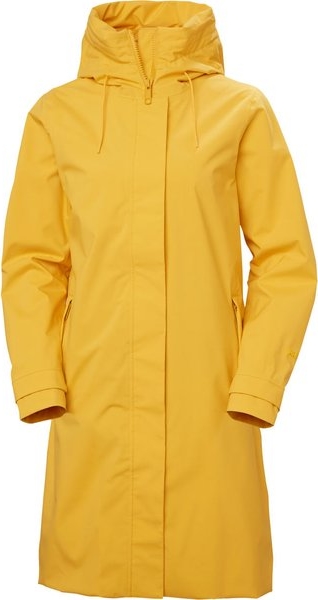 Żółta kurtka Helly Hansen w stylu casual długa