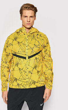 Żółta kurtka Nike krótka