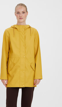Żółta kurtka Vero Moda krótka