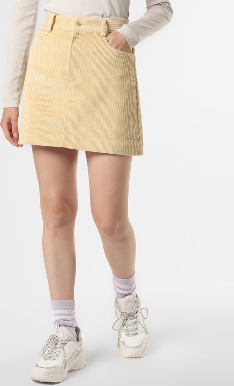 Żółta spódnica EDITED mini