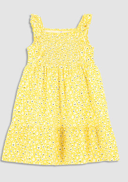 Żółta sukienka dziewczęca MODIVO