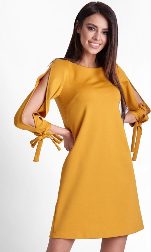Żółta sukienka Ivon mini