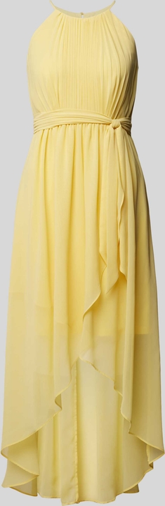 Żółta sukienka Jake*s bez rękawów maxi