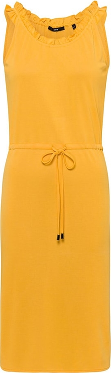 Żółta sukienka Zero bez rękawów mini w stylu casual
