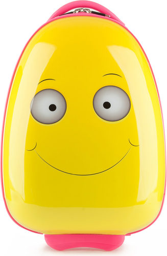 Żółta torba dziecięca wittchen z nadrukiem dla dziewczynek