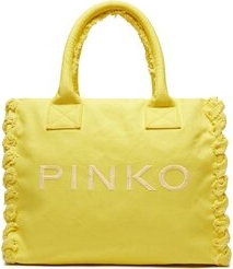 Żółta torebka Pinko