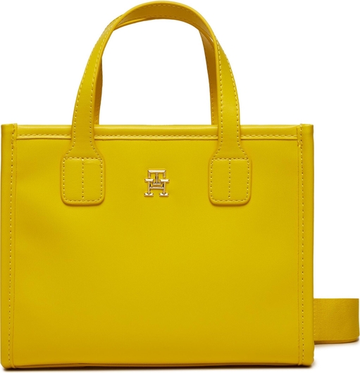 Żółta torebka Tommy Hilfiger duża matowa