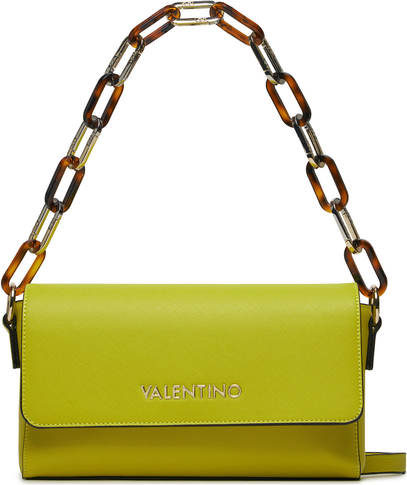 Żółta torebka Valentino matowa średnia