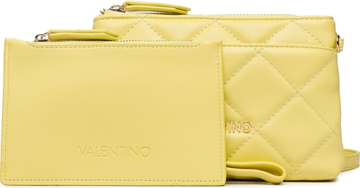 Żółta torebka Valentino na ramię