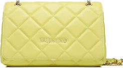 Żółta torebka Valentino na ramię matowa mała