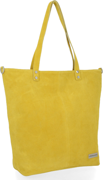 Żółta torebka VITTORIA GOTTI w wakacyjnym stylu na ramię