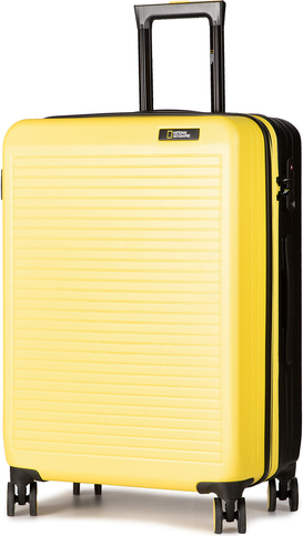 Żółta walizka National Geographic