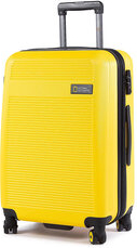 Żółta walizka National Geographic
