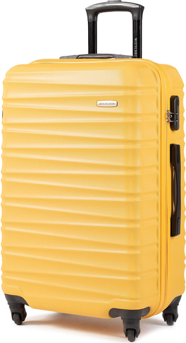 Żółta walizka Wittchen