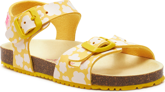 Żółte buty dziecięce letnie Prada