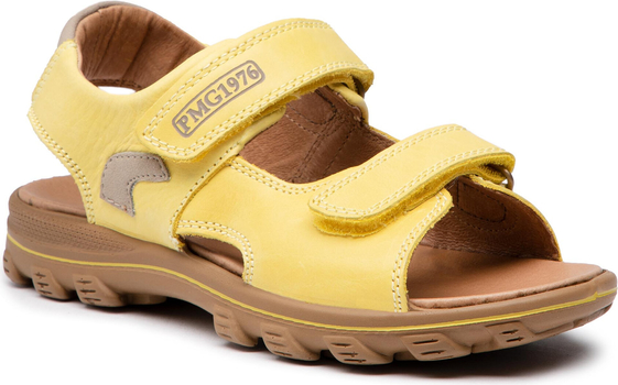 Żółte buty dziecięce letnie Primigi na rzepy