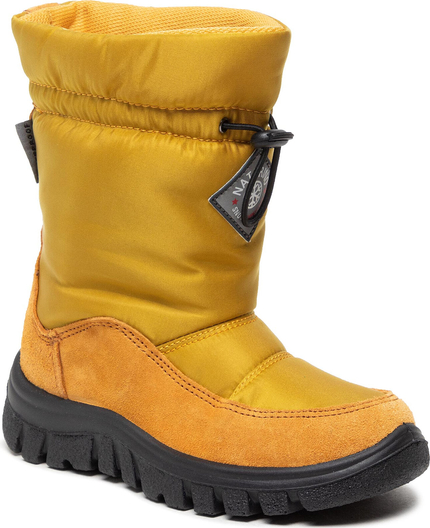 Żółte buty dziecięce zimowe Naturino
