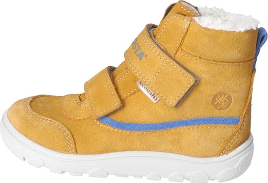 Żółte buty dziecięce zimowe Ricosta