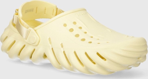 Żółte buty letnie męskie Crocs w stylu casual