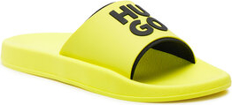 Żółte buty letnie męskie Hugo Boss