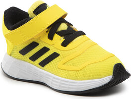 Żółte buty sportowe dziecięce Adidas Performance duramo