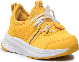 Żółte buty sportowe dziecięce Reima sznurowane