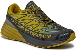 Żółte buty sportowe Emporio Armani