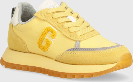 Żółte buty sportowe Gant