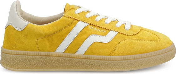 Żółte buty sportowe Gant w sportowym stylu