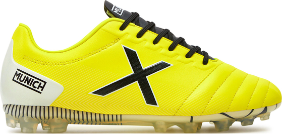 Żółte buty sportowe Munich w sportowym stylu sznurowane