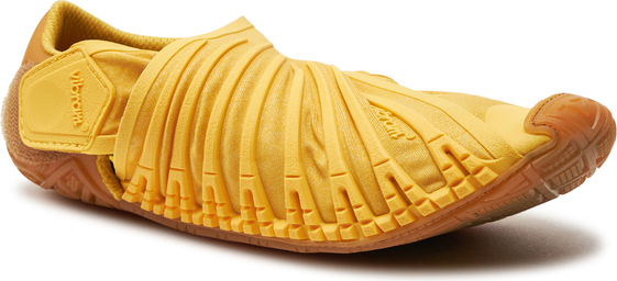 Żółte buty sportowe Vibram Fivefingers w sportowym stylu