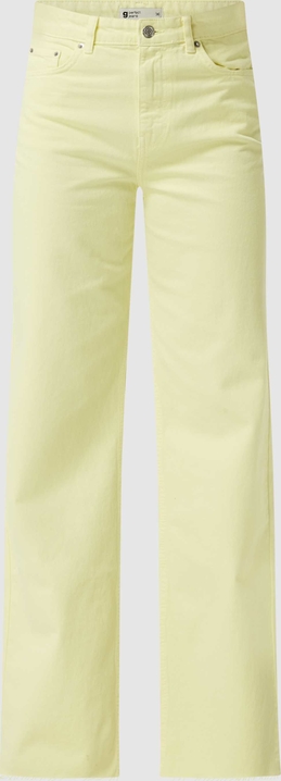 Żółte jeansy Gina Tricot w stylu casual