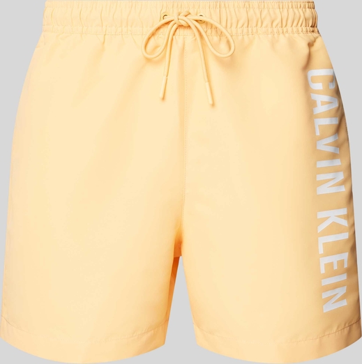 Żółte kąpielówki Calvin Klein Underwear